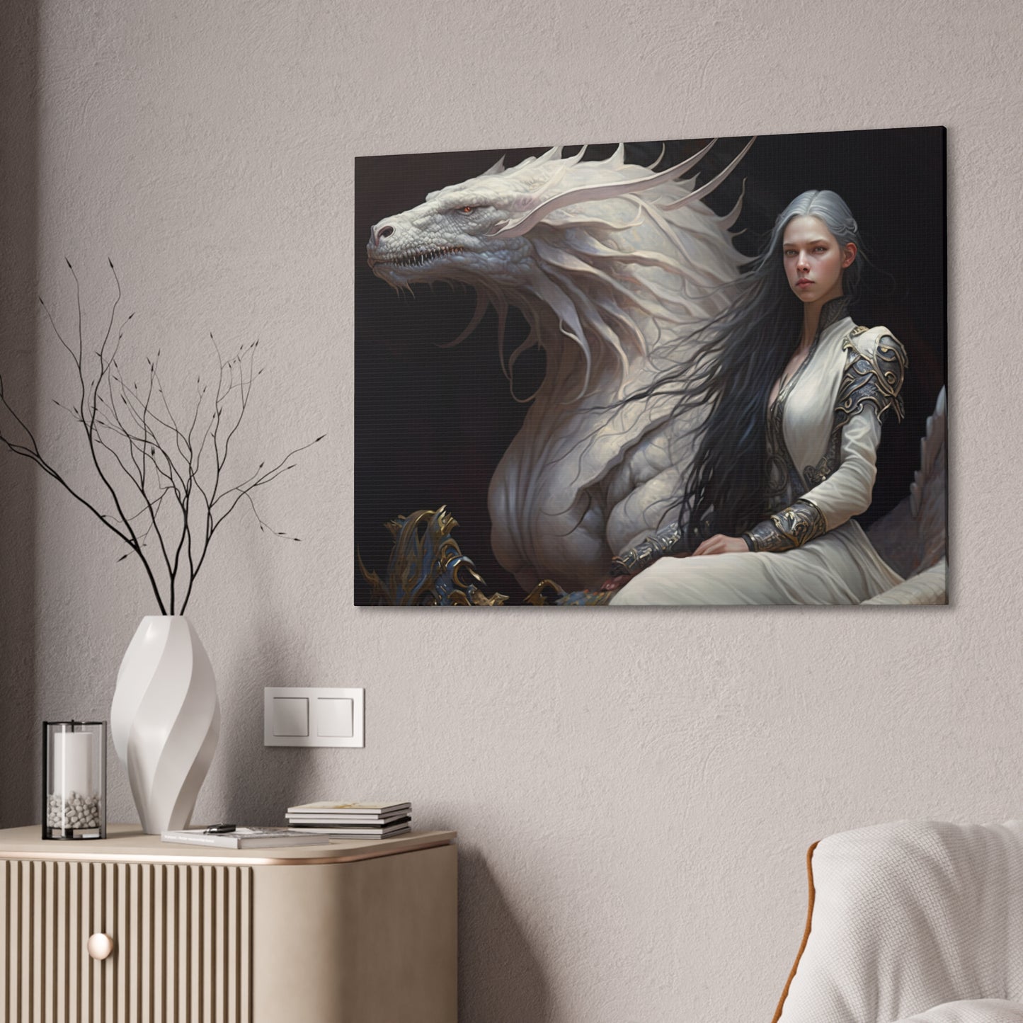 "Eternal Guardians" Canvas Stretched, 0.75" - Print