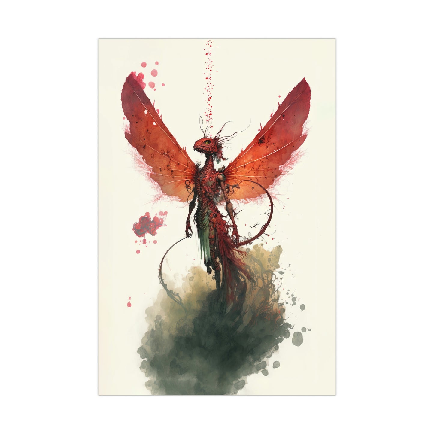 "Dragon Spryte" Poster - Print