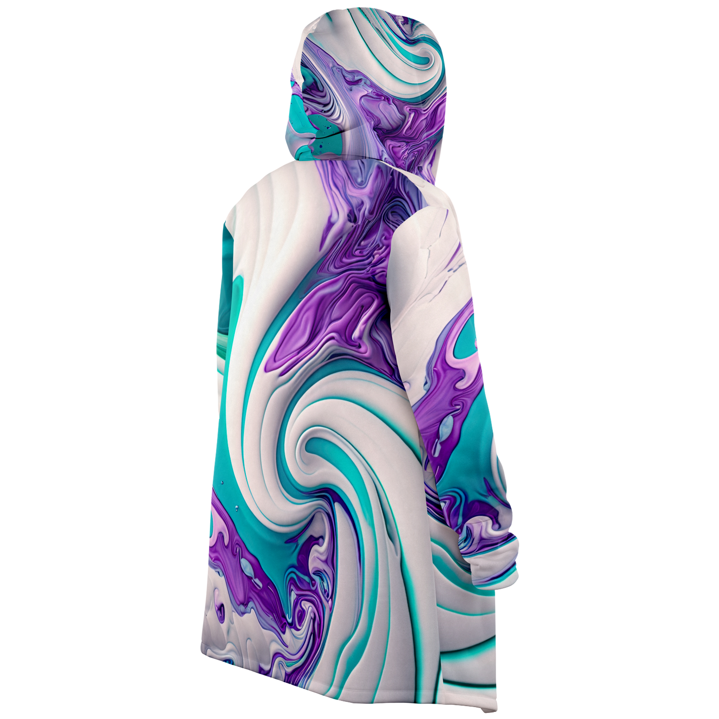 Marble Melt Microfleece Festival Cloak