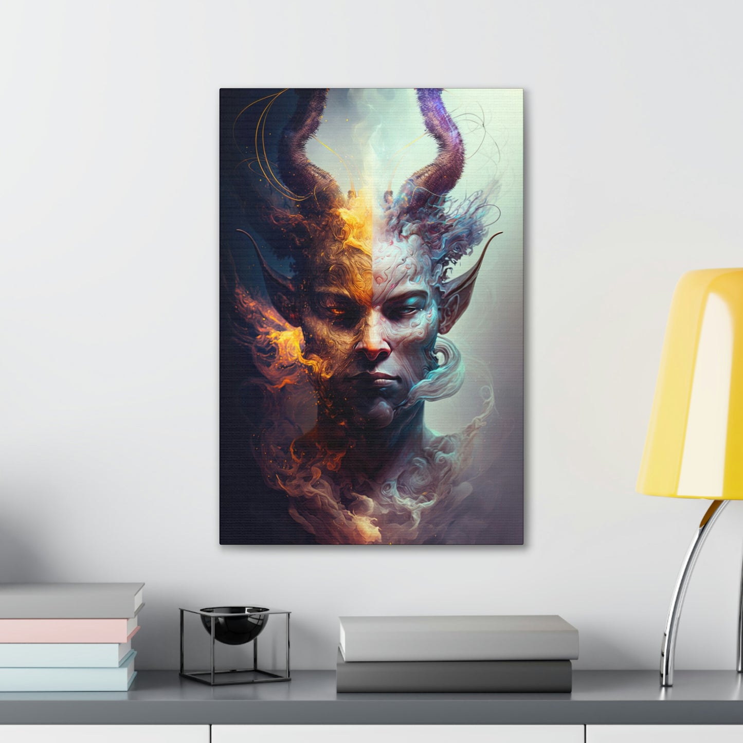 "Minotaur Dreaming" Canvas Stretched, 0.75" - Print