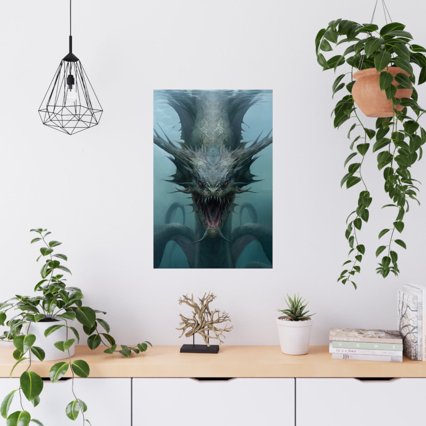 "Head Of The Hydra" Poster - Print