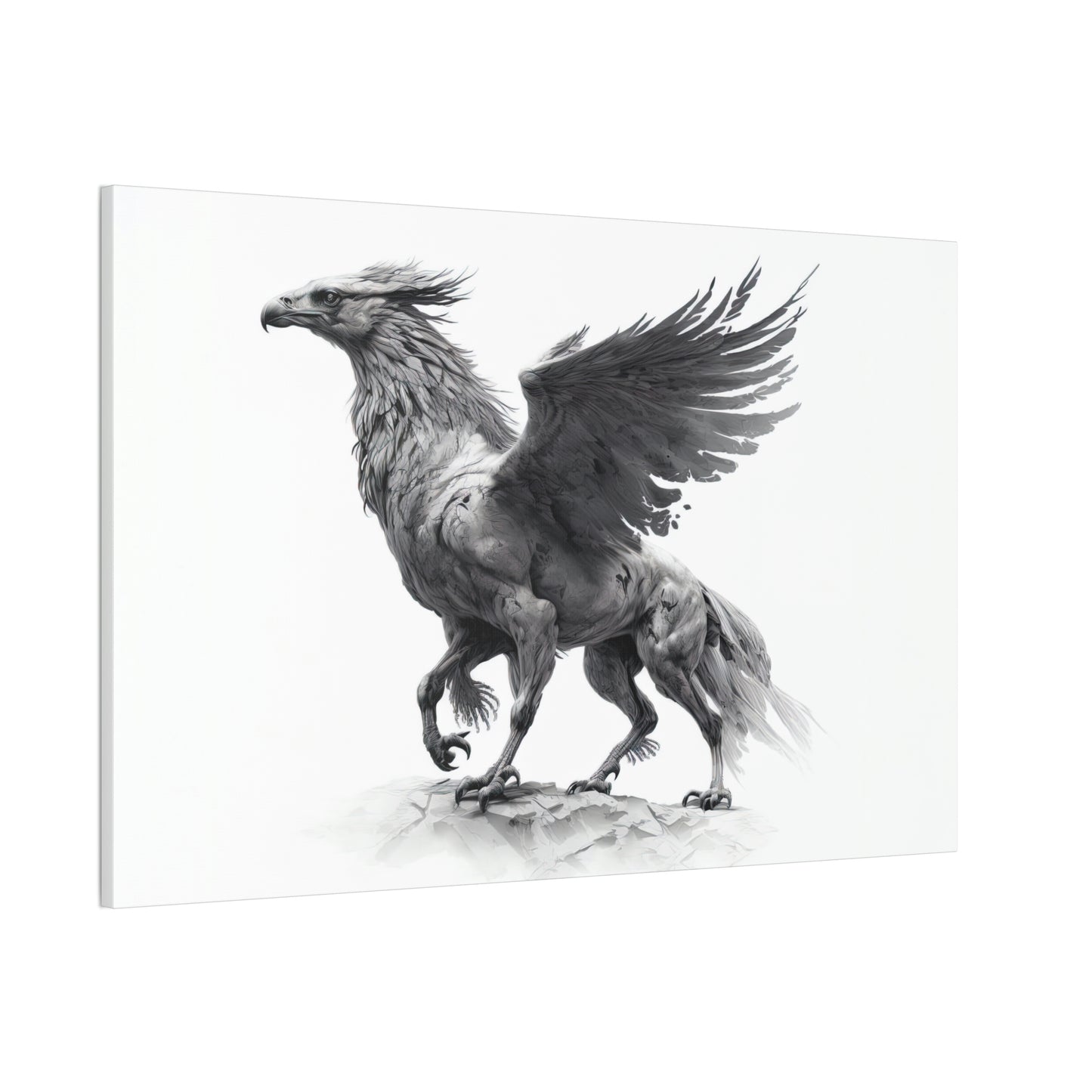 "Hippogriff" Canvas Stretched, 0.75" - Print