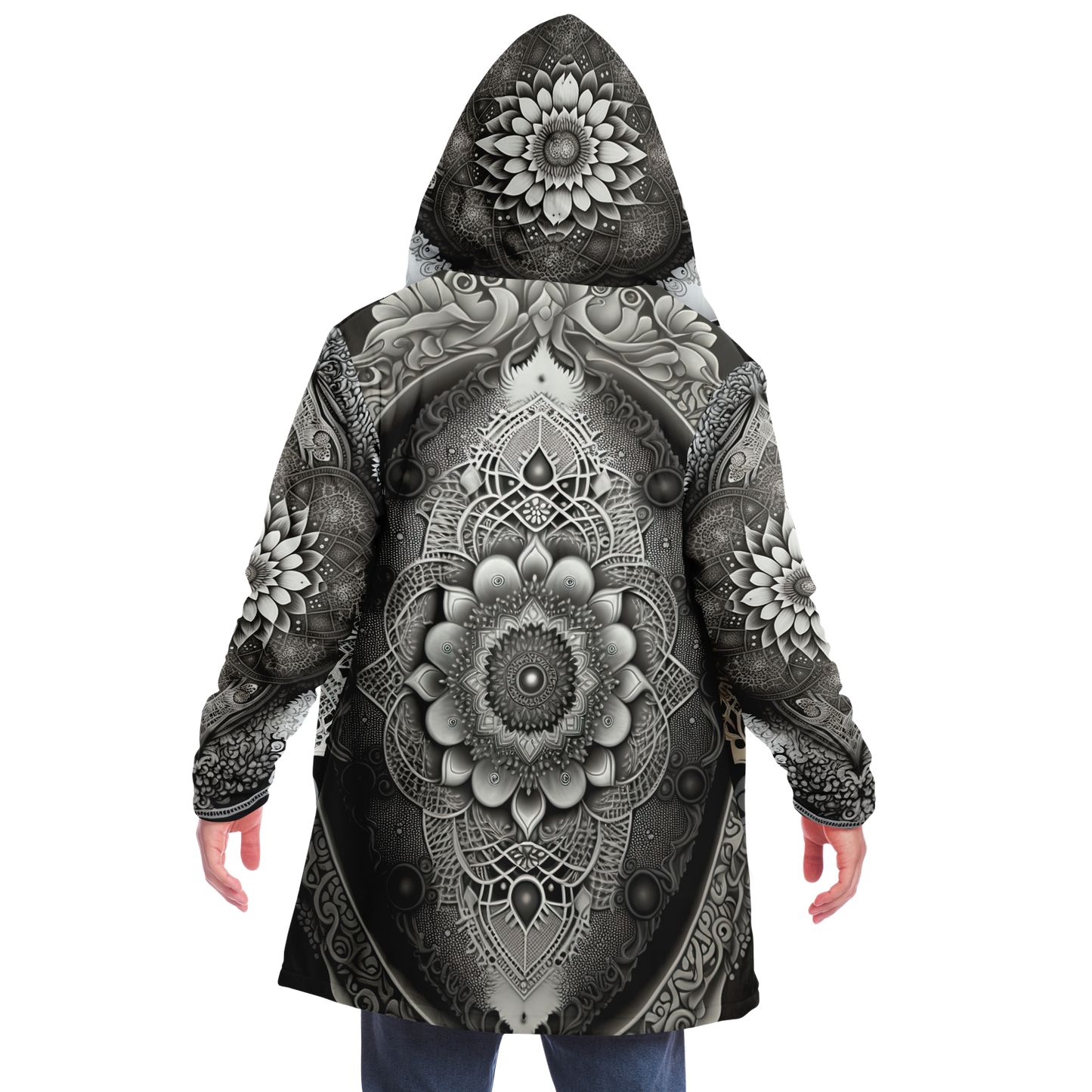 Lucid Mandala Microfleece Festival Cloak