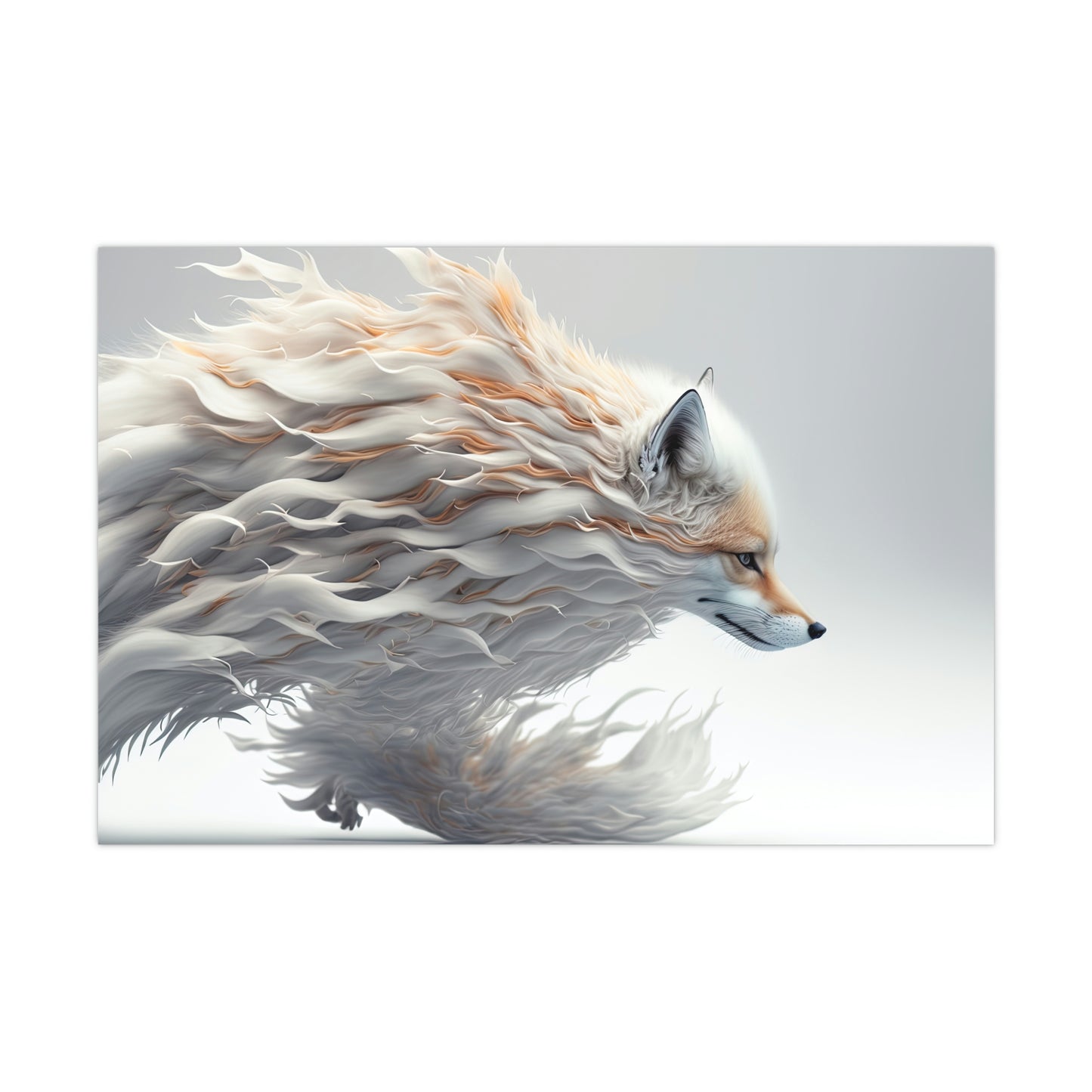 "Wind Element Fox" Poster - Print