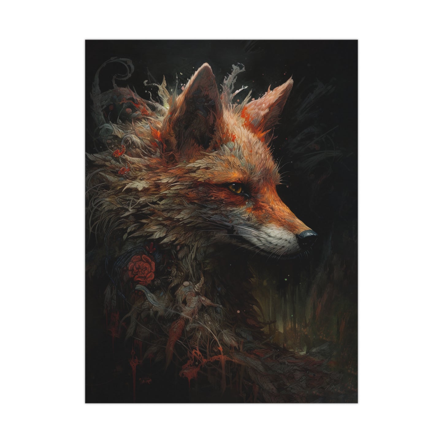 "Forest Fox" Poster - Print