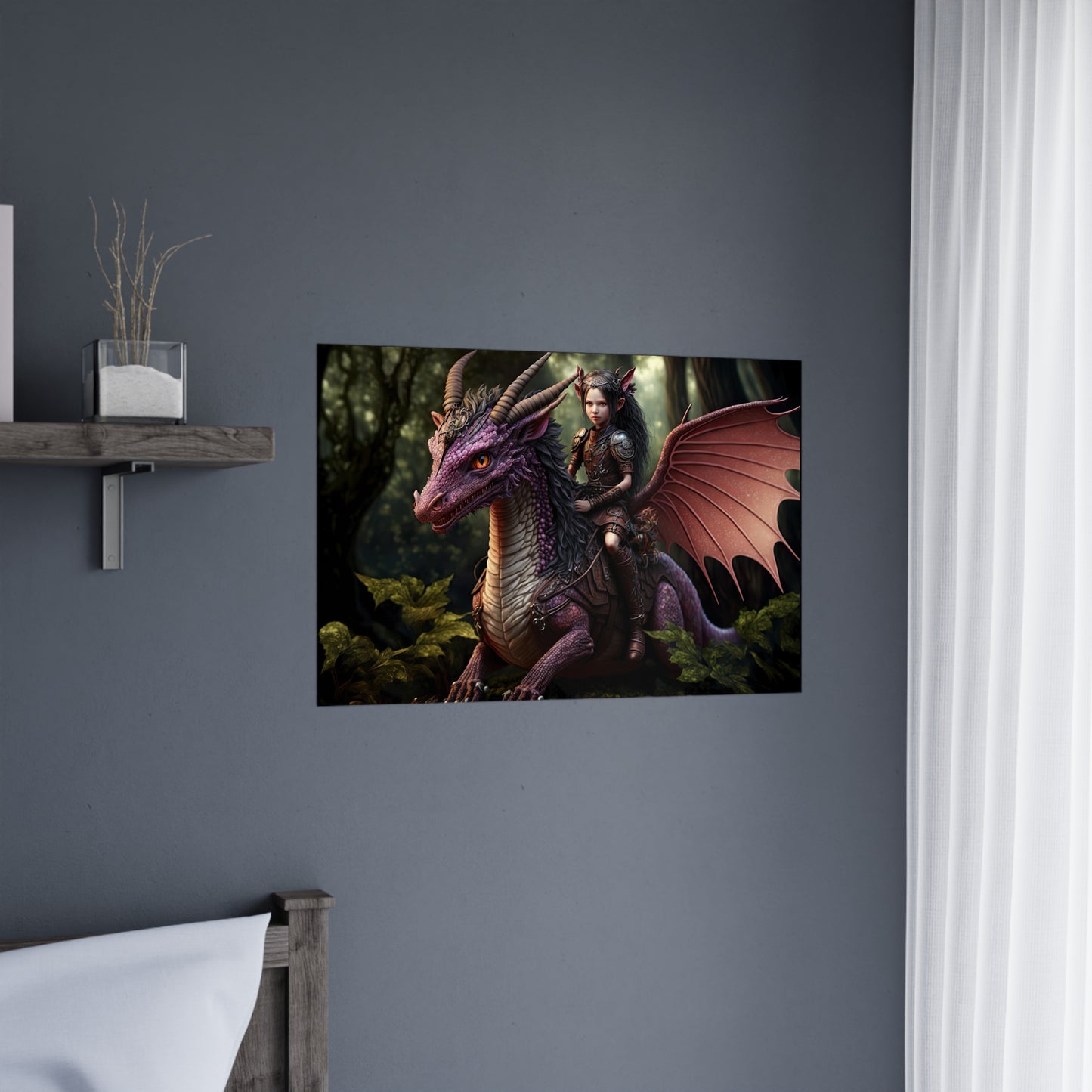 "Dragon Fairy Scout" Poster - Print