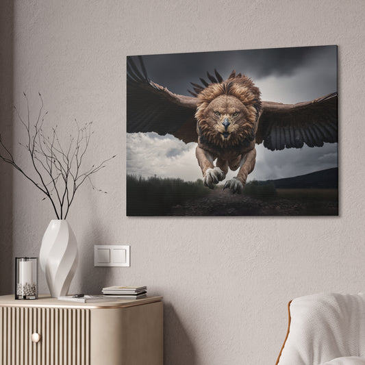 "Wildlife Griffon"  Canvas Stretched, 0.75" - Print