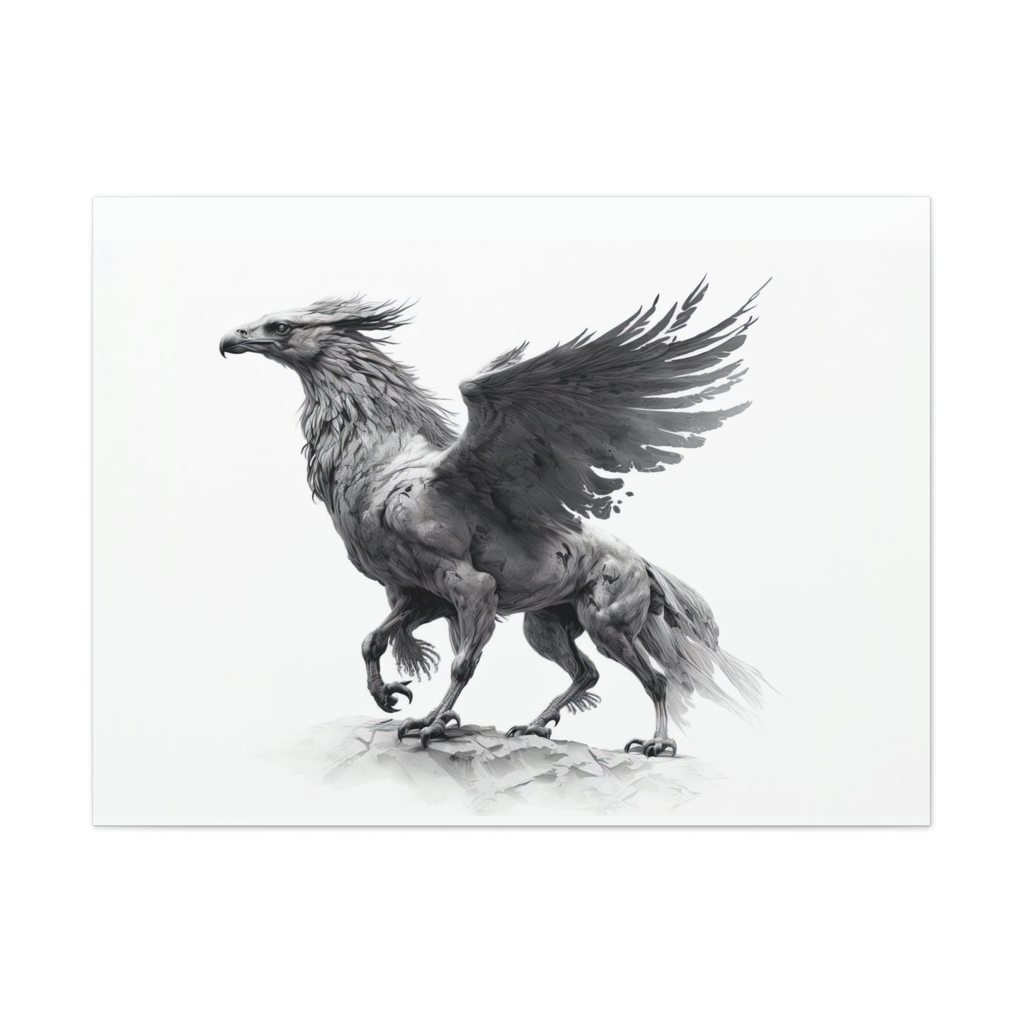 "Hippogriff" Canvas Stretched, 0.75" - Print