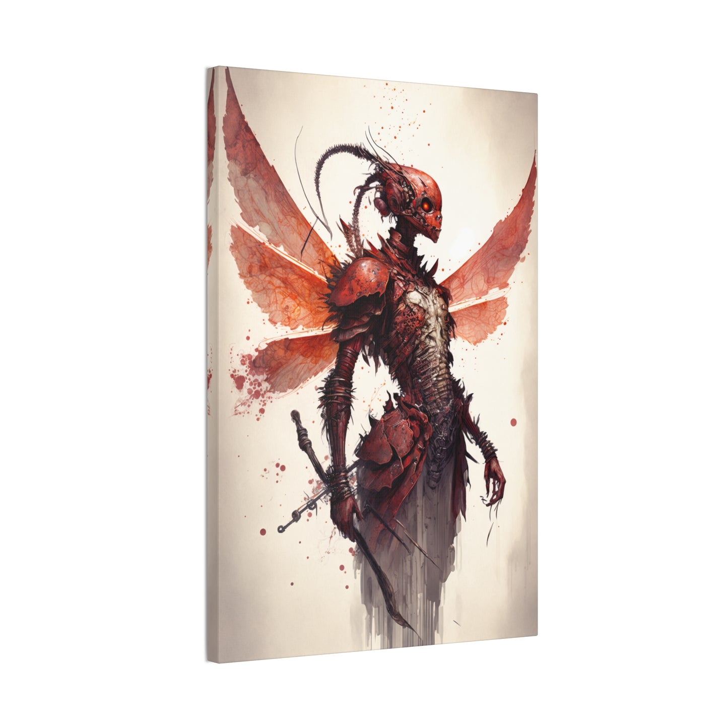 "Dragon Spryte Commander " Canvas Stretched, 0.75" - Print