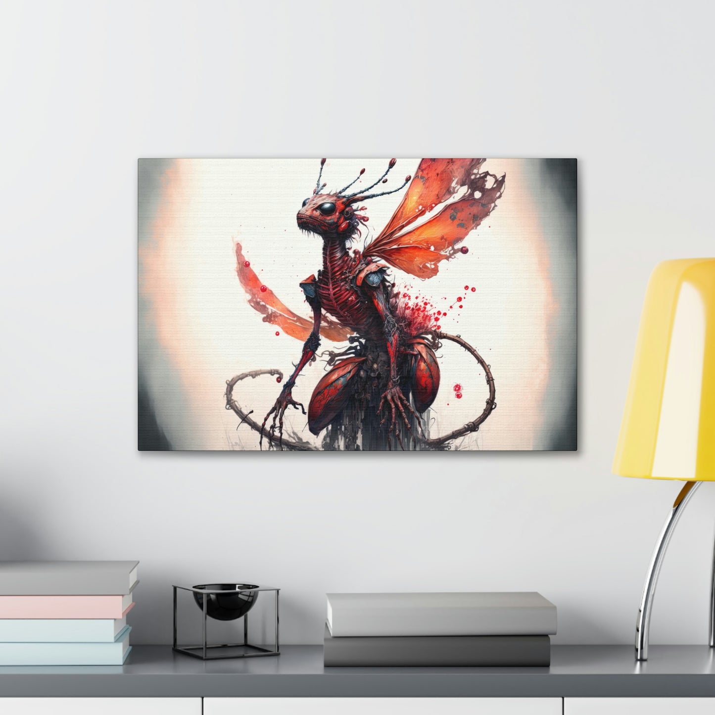 "Dragon Spryte Casualty" Canvas Stretched, 0.75" - Print