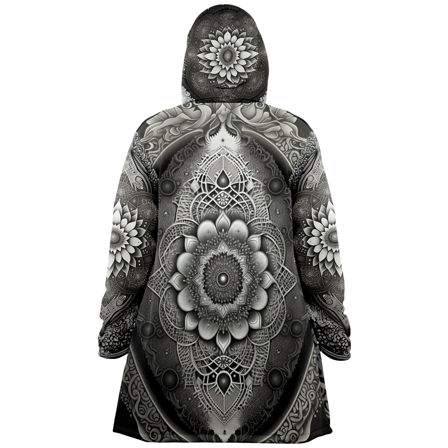 Lucid Mandala Microfleece Festival Cloak