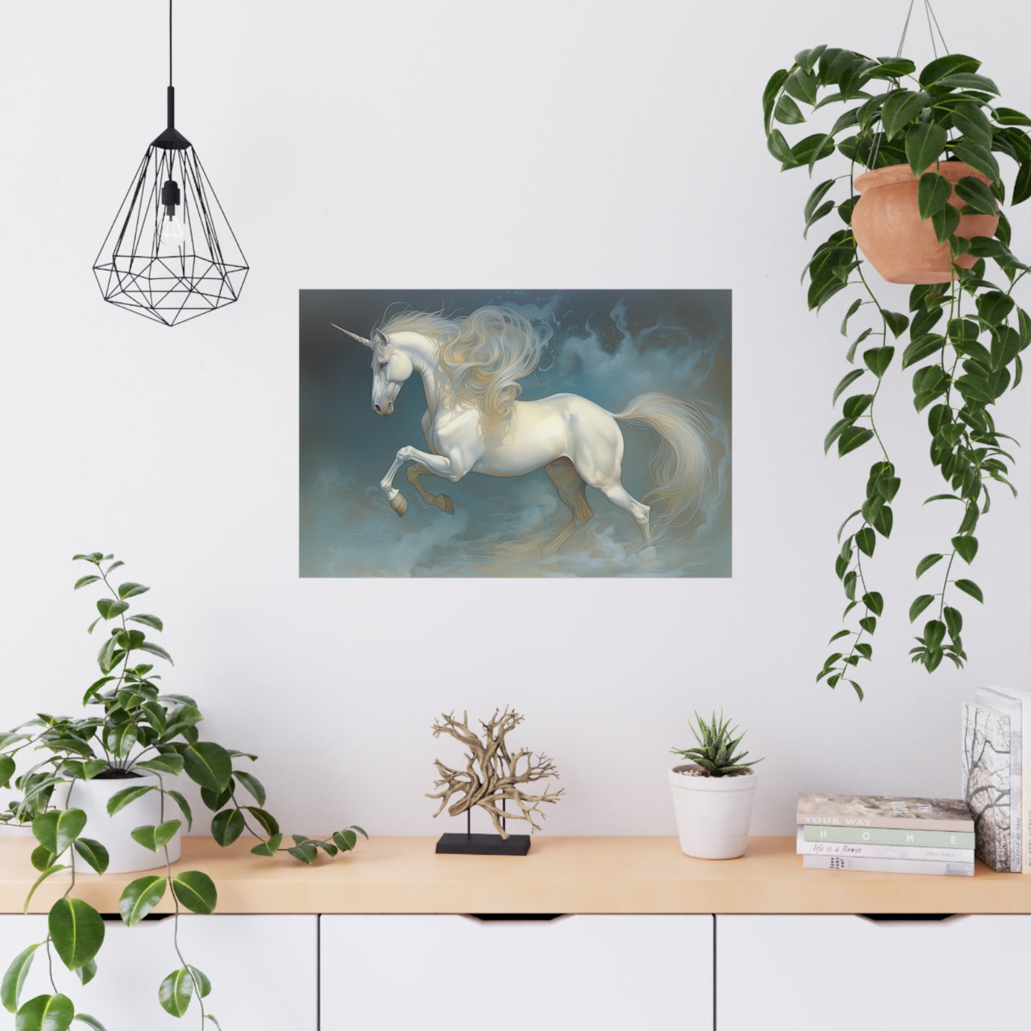 "Unicorns Grace" Poster - Print