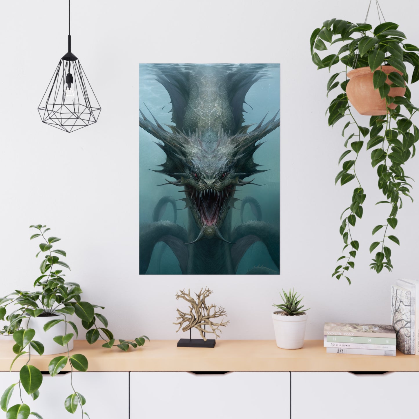 "Head Of The Hydra" Poster - Print