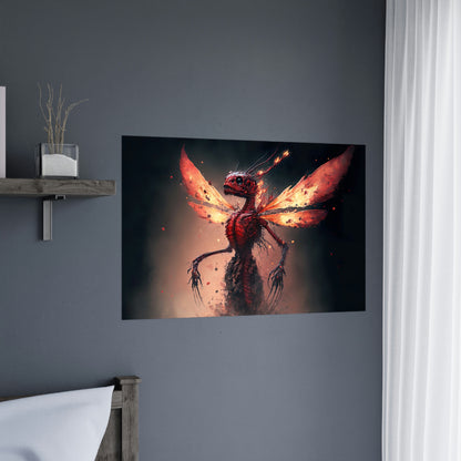 "Dragon Spryte Resurrection" Poster - Print