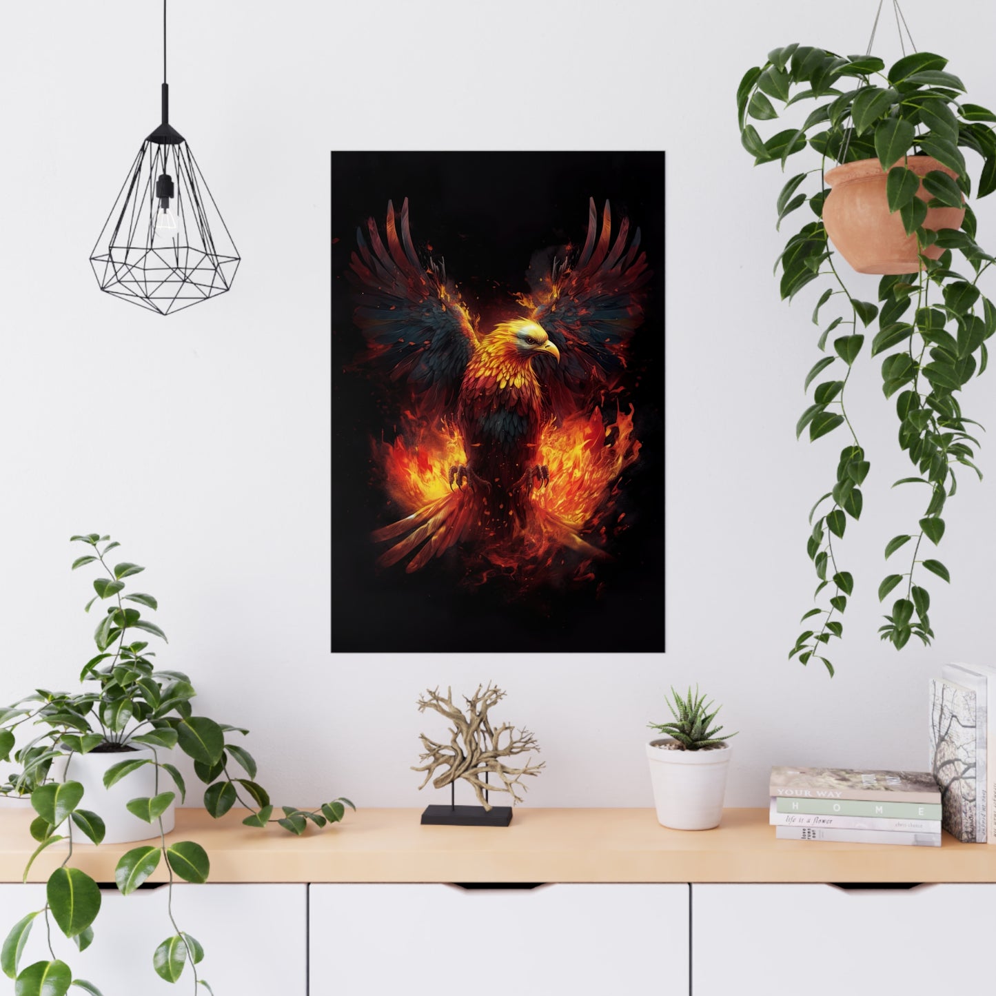 "Phoenix Resurrection" Poster - Print