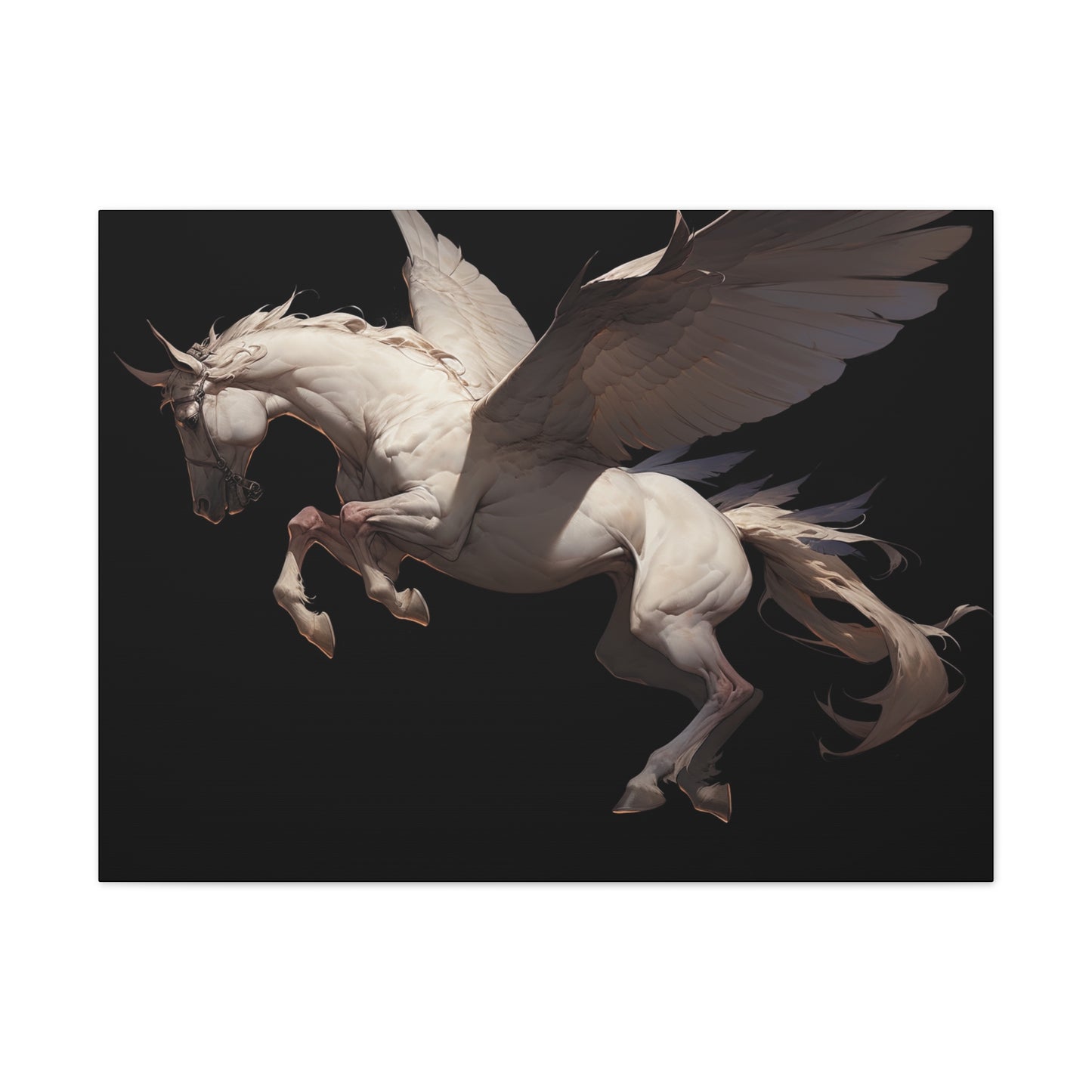 "Cloud Jumper Pegasus"  Canvas Stretched, 0.75" - Print