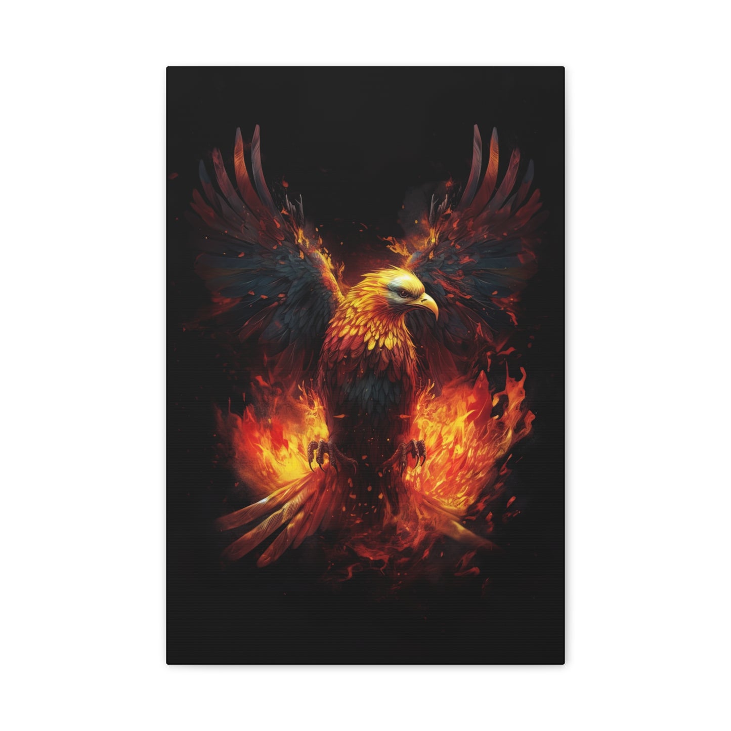 "Phoenix Resurrection" Canvas Stretched, 0.75" - Print