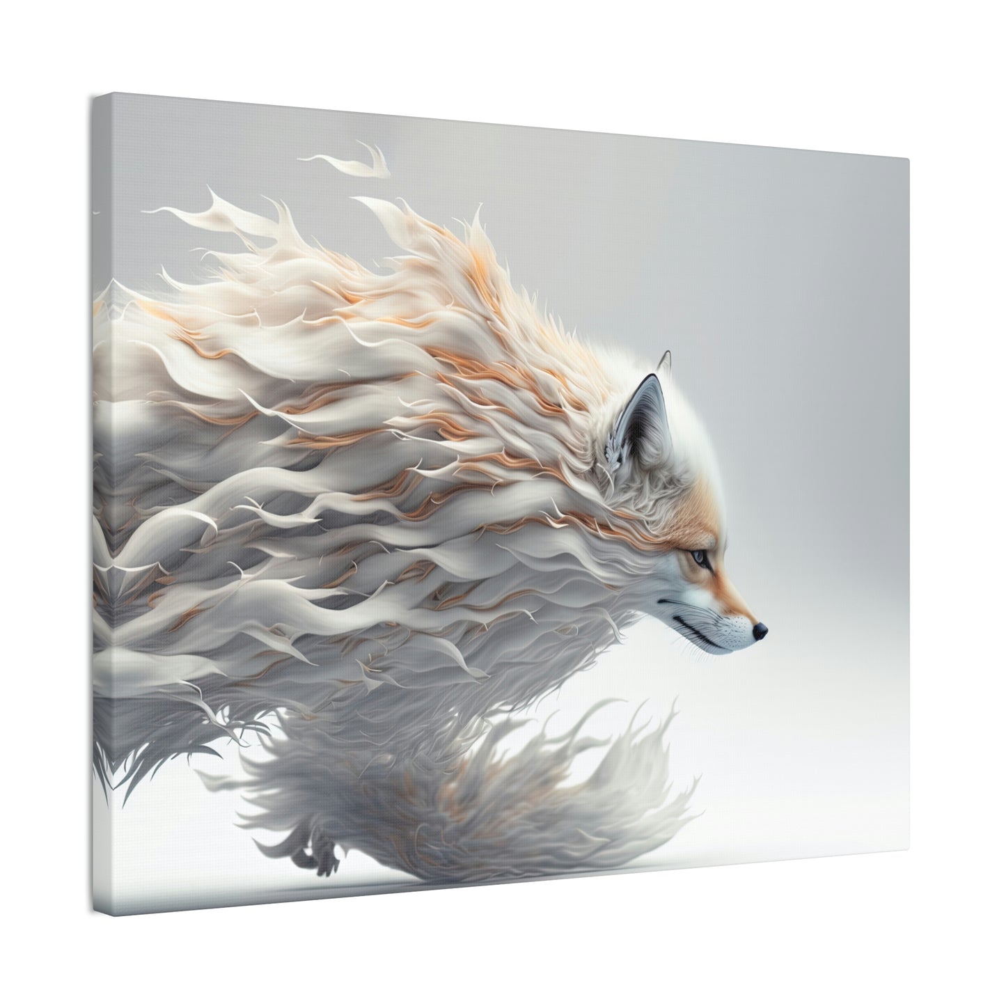 "Wind Element Fox" Canvas Stretched, 0.75" - Print