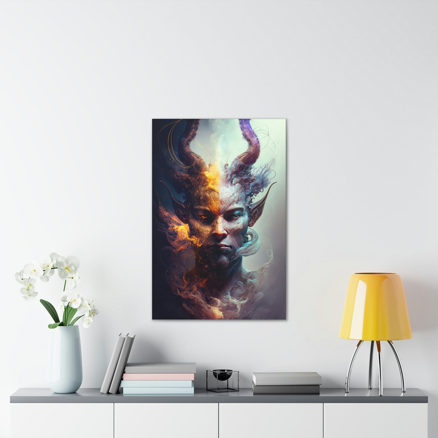 "Minotaur Dreaming" Canvas Stretched, 0.75" - Print