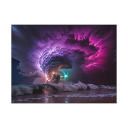 "Stormy Sea" Poster - Print