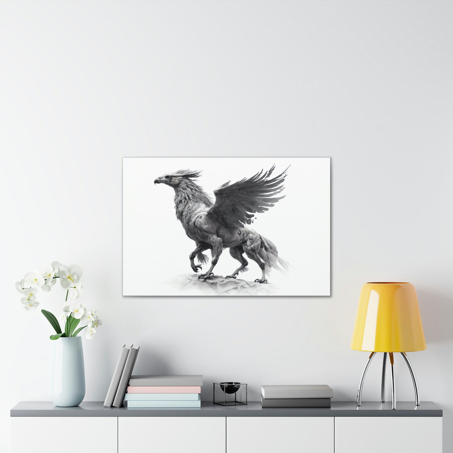 "Hippogriff" Canvas Stretched, 0.75" - Print