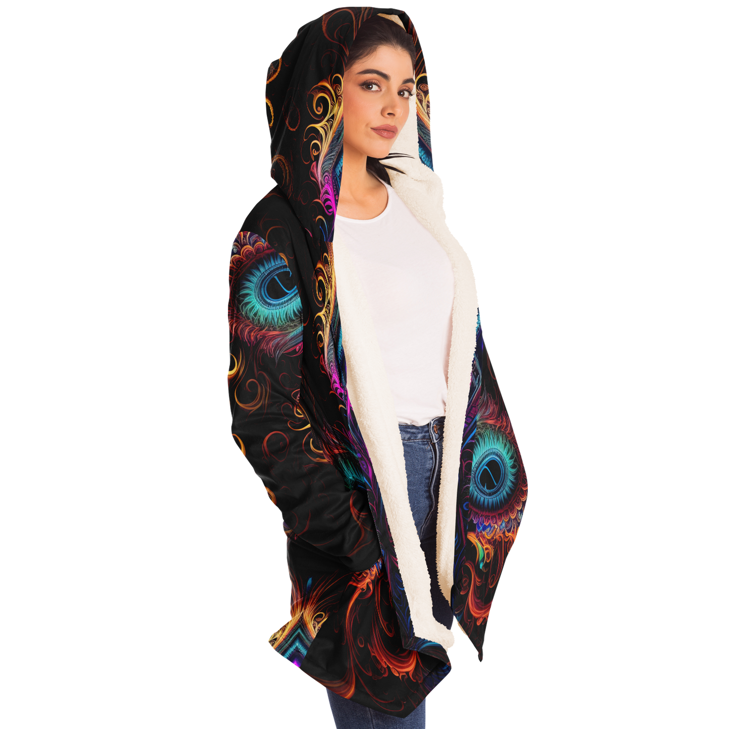 Neon Owl Cloak