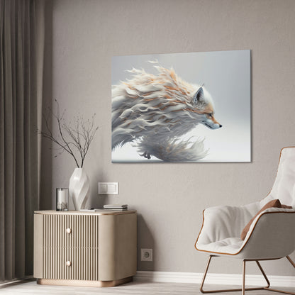 "Wind Element Fox" Canvas Stretched, 0.75" - Print