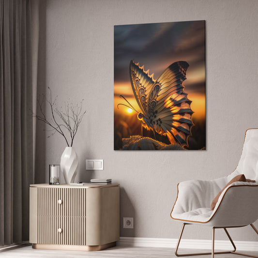 "Twilight Butterfly" Canvas Stretched, 0.75" - Print