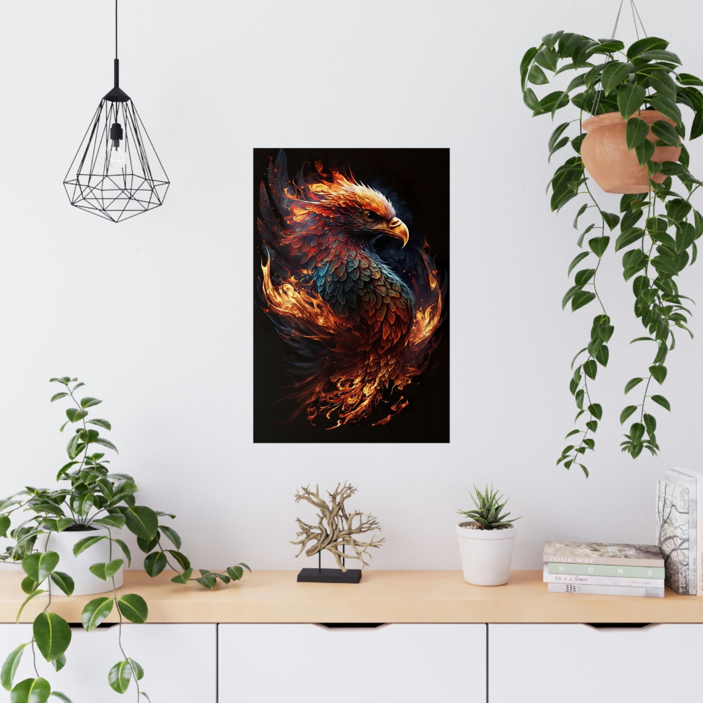 "Phoenix Flare" Poster - Print