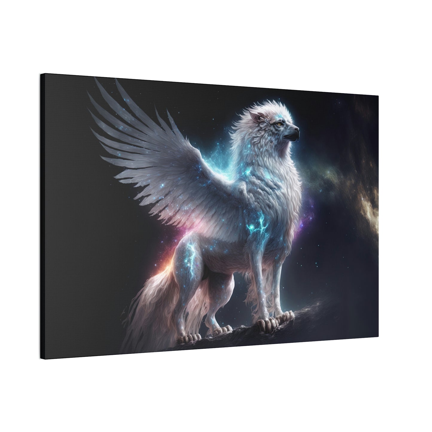 "Galactic Griffon" Canvas Stretched, 0.75" - Print