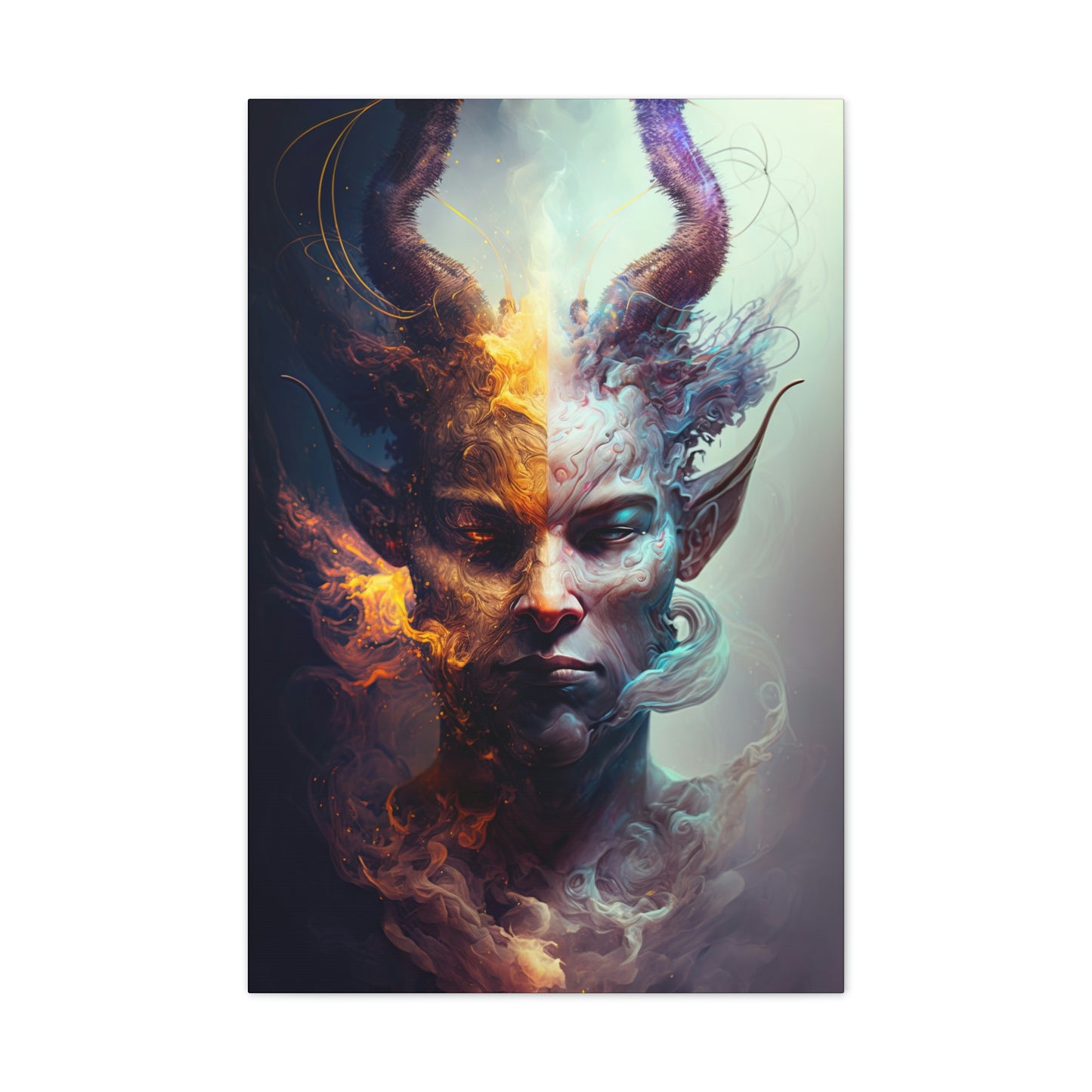 "Minotaur Dreaming" Canvas Stretched, 0.75" - Print