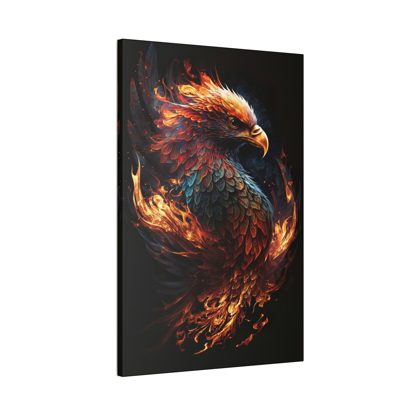 "Phoenix Flare" Canvas Stretched, 0.75" - Print