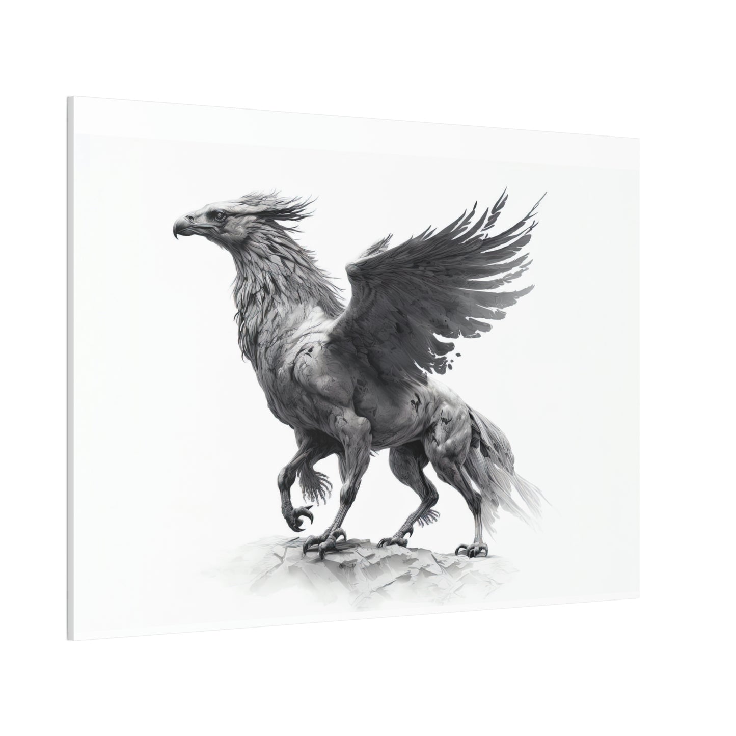 "Hippogriff" Canvas Stretched, 0.75" - Print