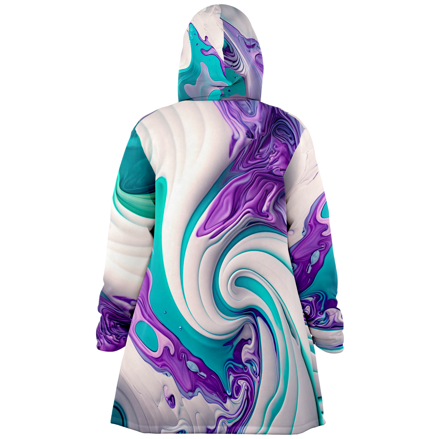 Marble Melt Microfleece Festival Cloak