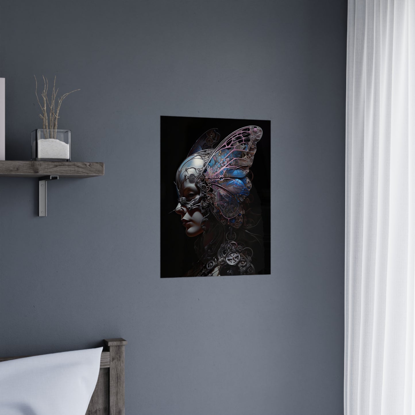 "Cybernetic Butterfly" Poster - Print