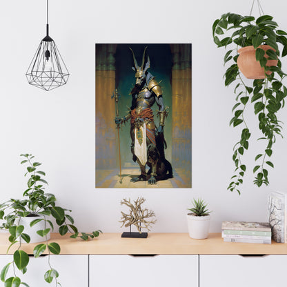 "Anubis Guide To The Underworld" Poster - Print