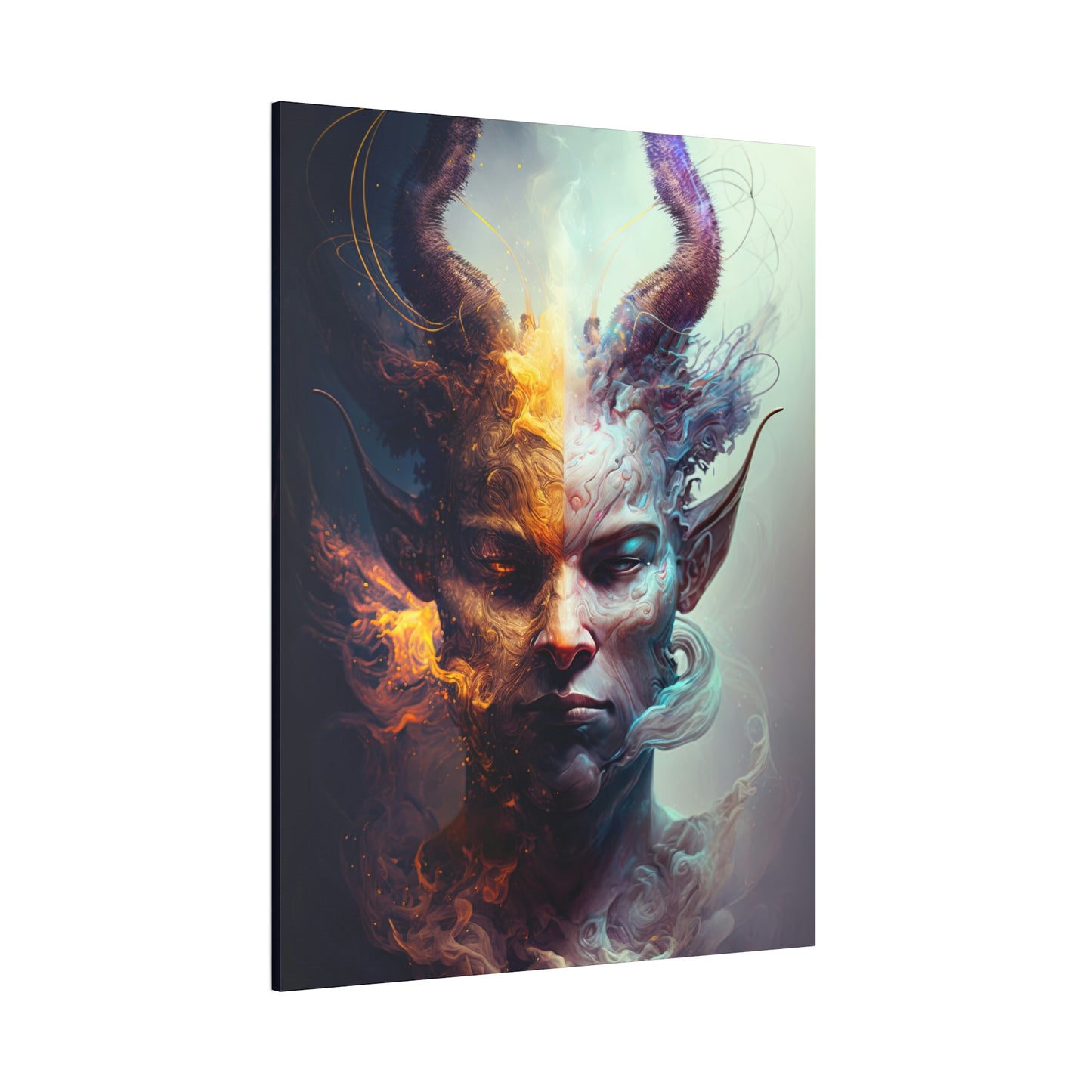 "Minotaur Dreaming" Canvas Stretched, 0.75" - Print