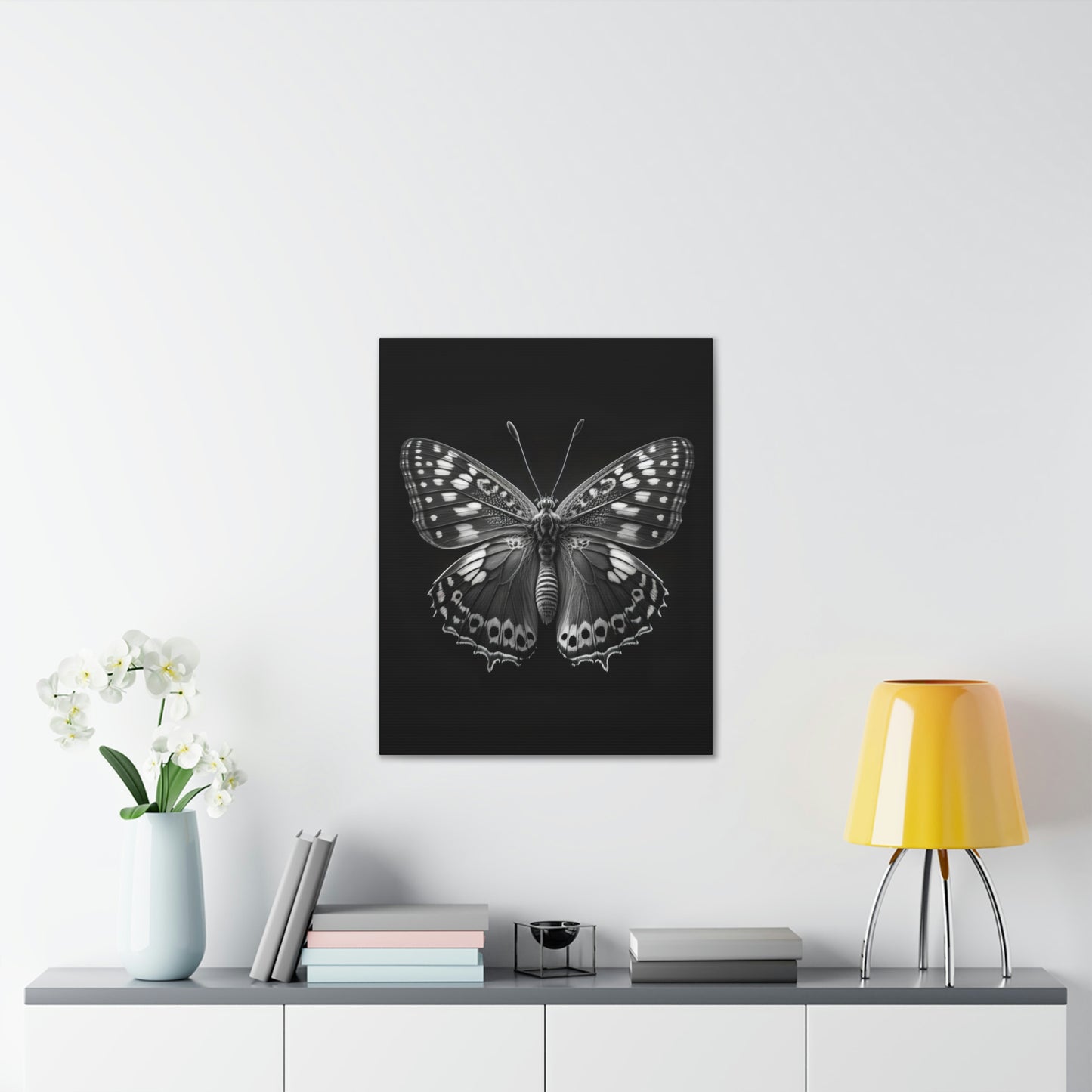 "Macro Monarch" Canvas Stretched, 0.75" - Print