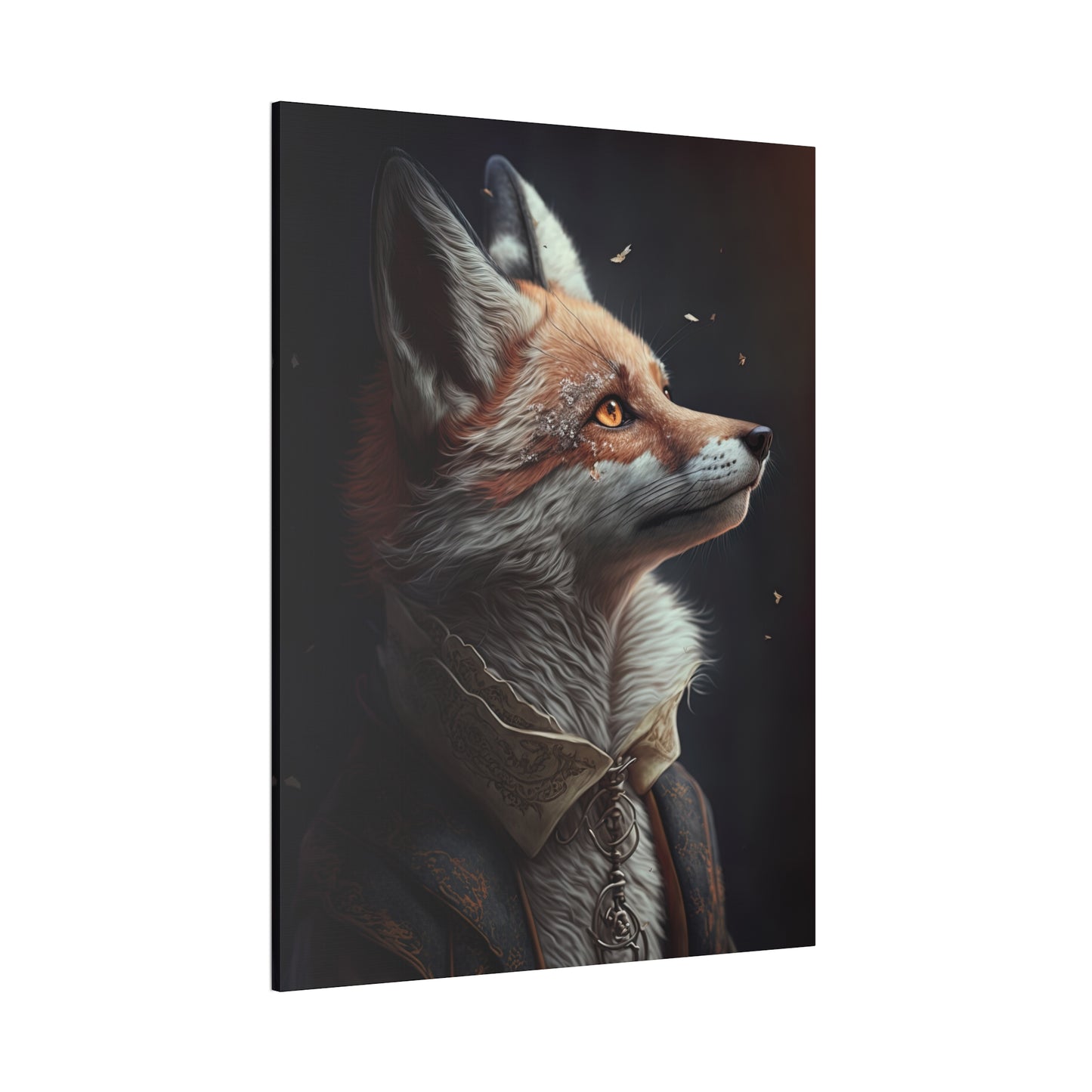 "Clever Mr Fox" Canvas Stretched, 0.75" - Print