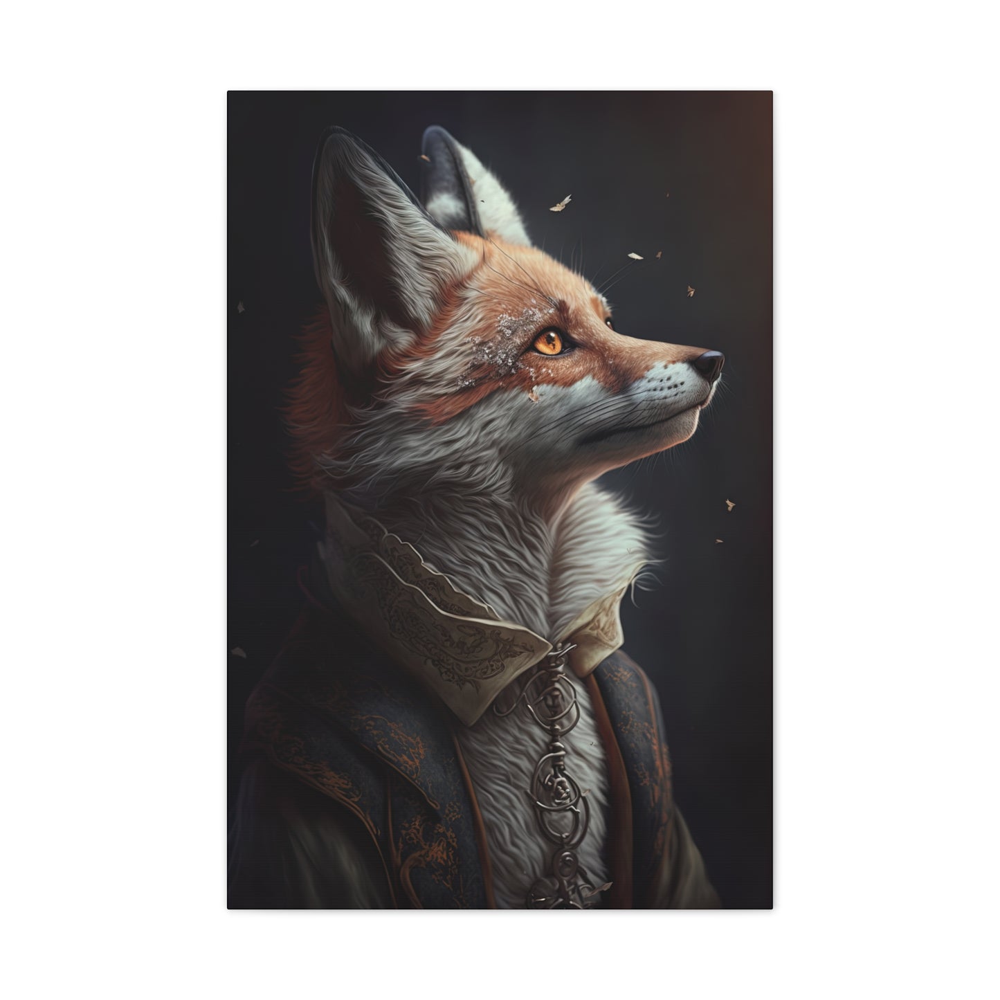 "Clever Mr Fox" Canvas Stretched, 0.75" - Print