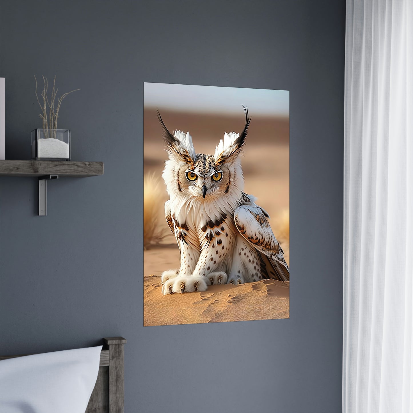 "Lynx Owl" Poster - Print