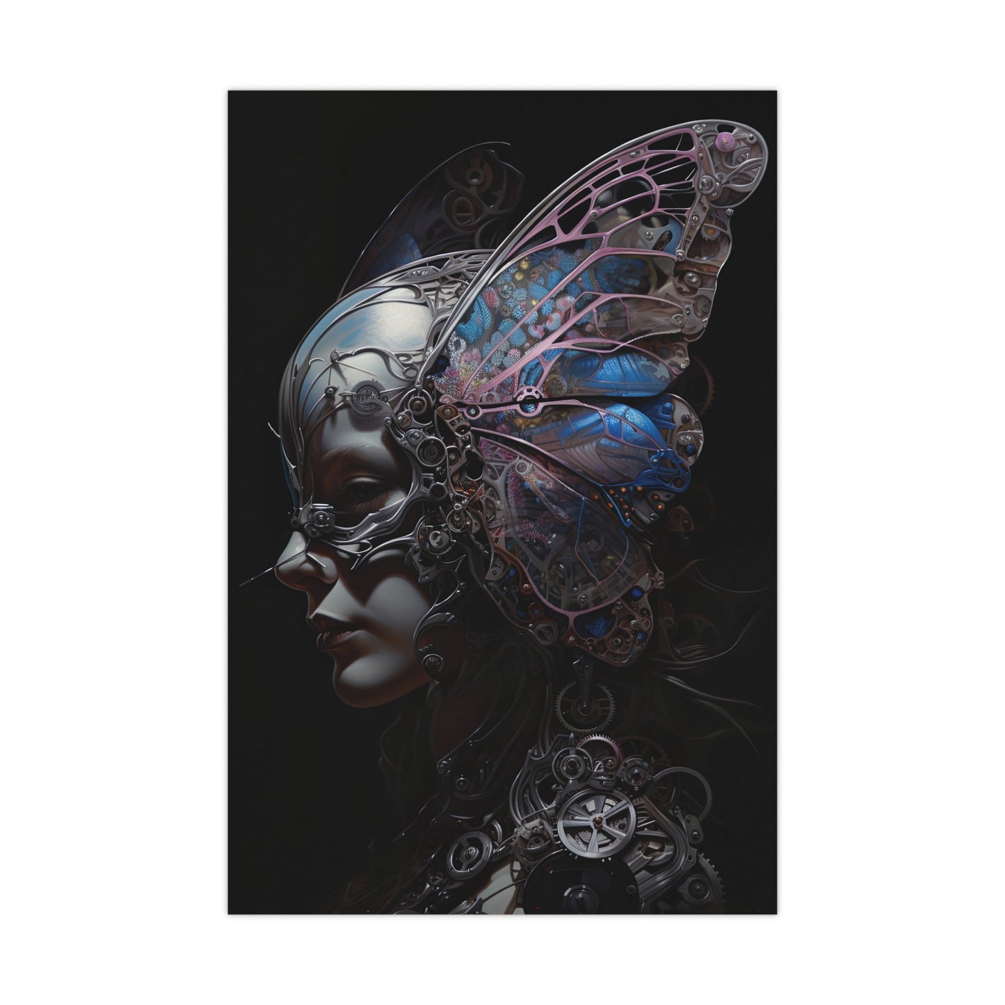 "Cybernetic Butterfly" Poster - Print