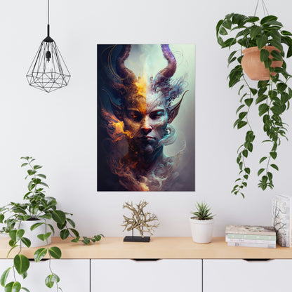 "Minotaur Dreaming" Poster - Print