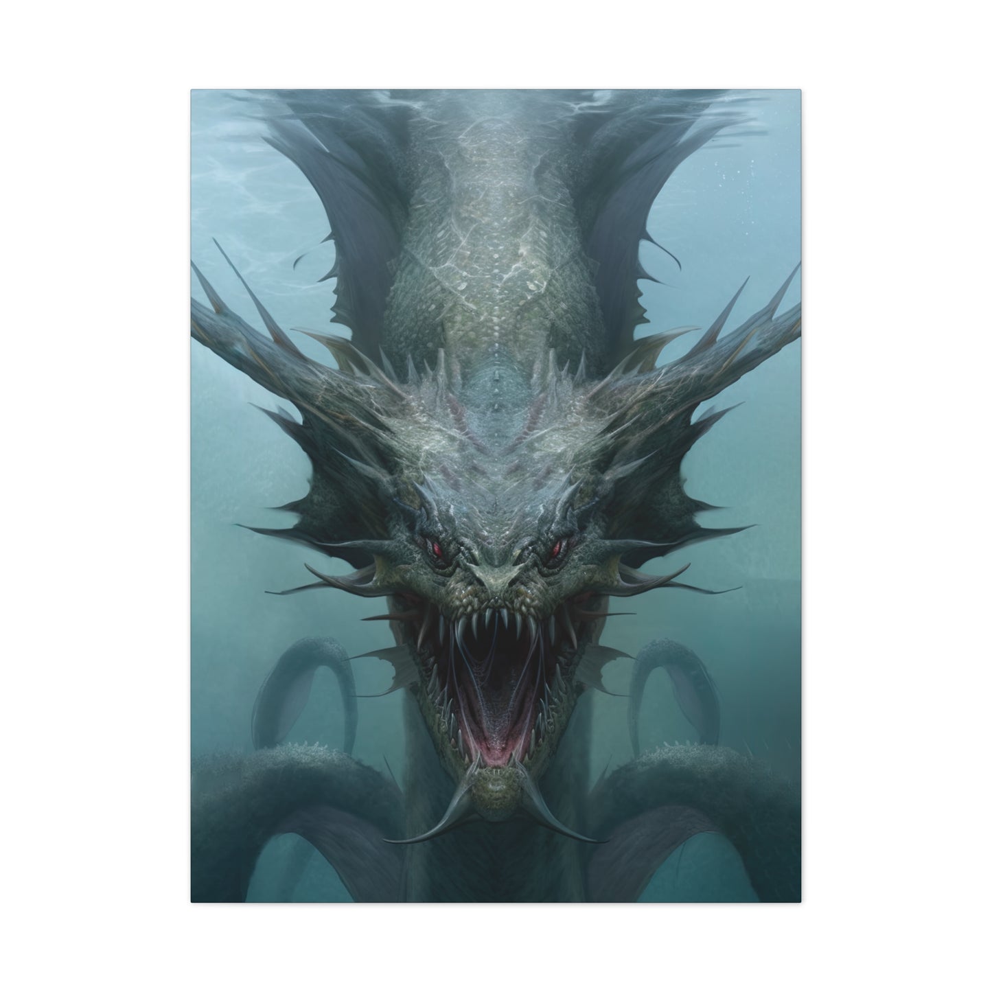 "Head Of The Hydra" Canvas Stretched, 0.75" - Print