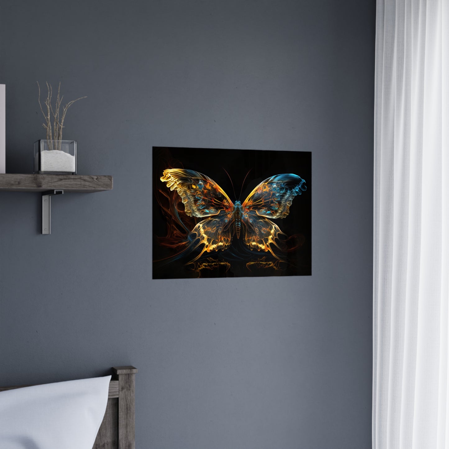 "Liquid Light Butterfly" Poster - Print