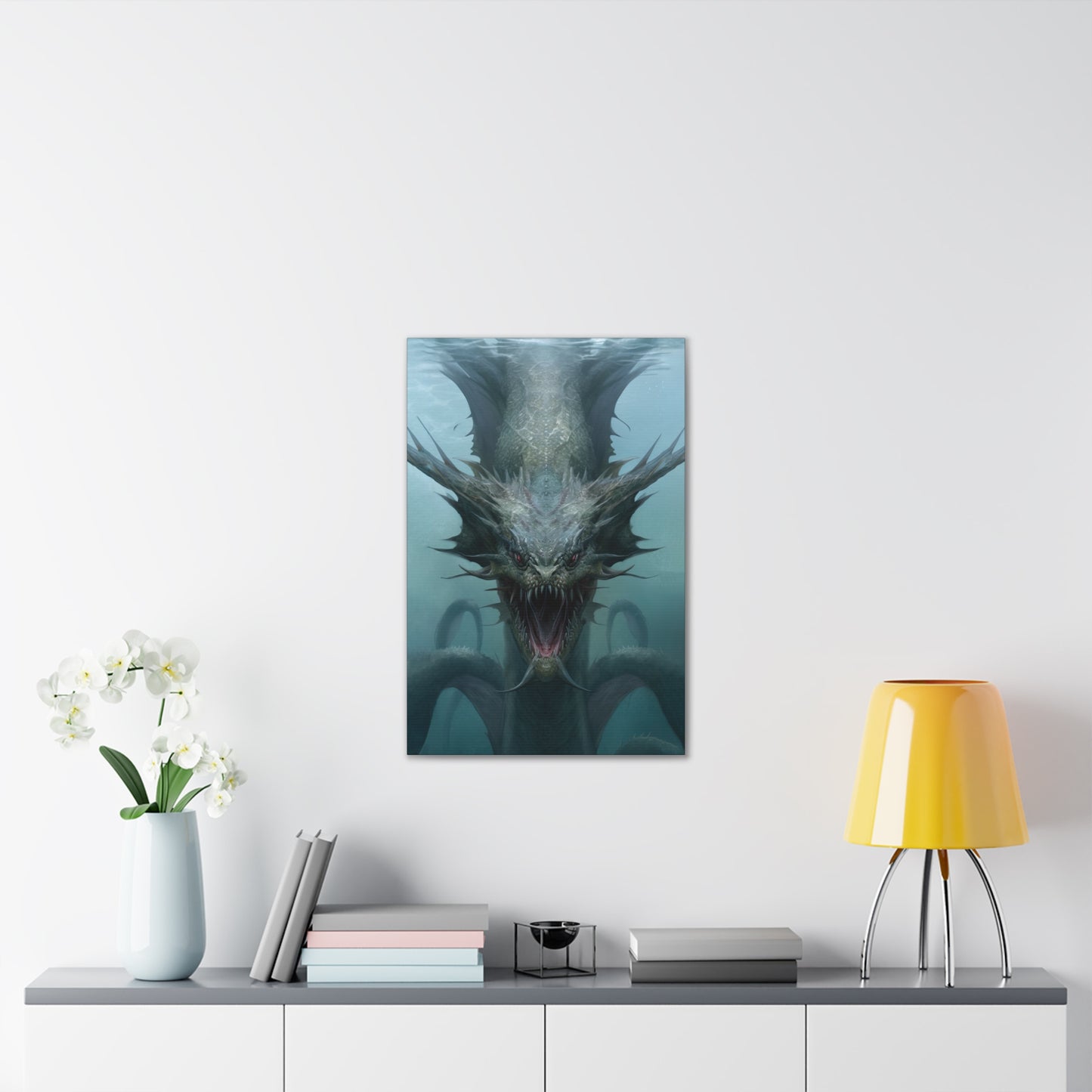 "Head Of The Hydra" Canvas Stretched, 0.75" - Print