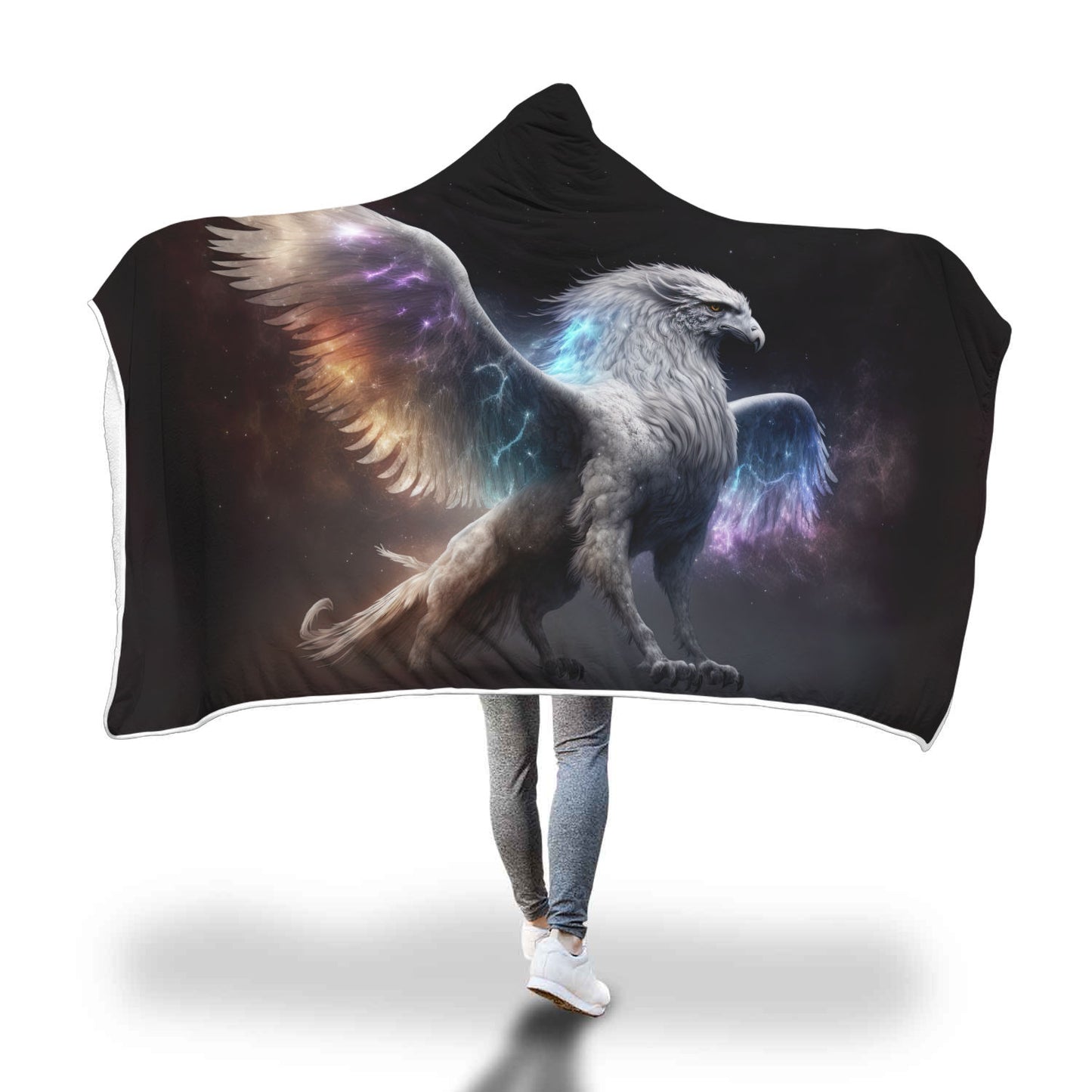 Lightning Griffon Hooded Blanket