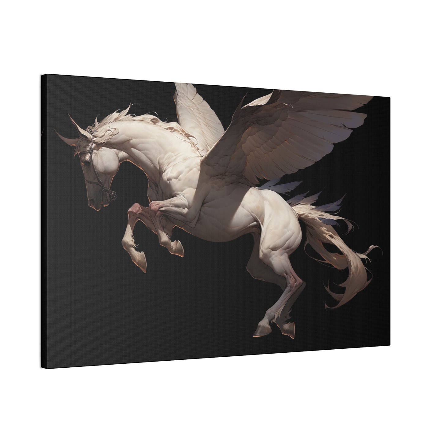 "Cloud Jumper Pegasus"  Canvas Stretched, 0.75" - Print