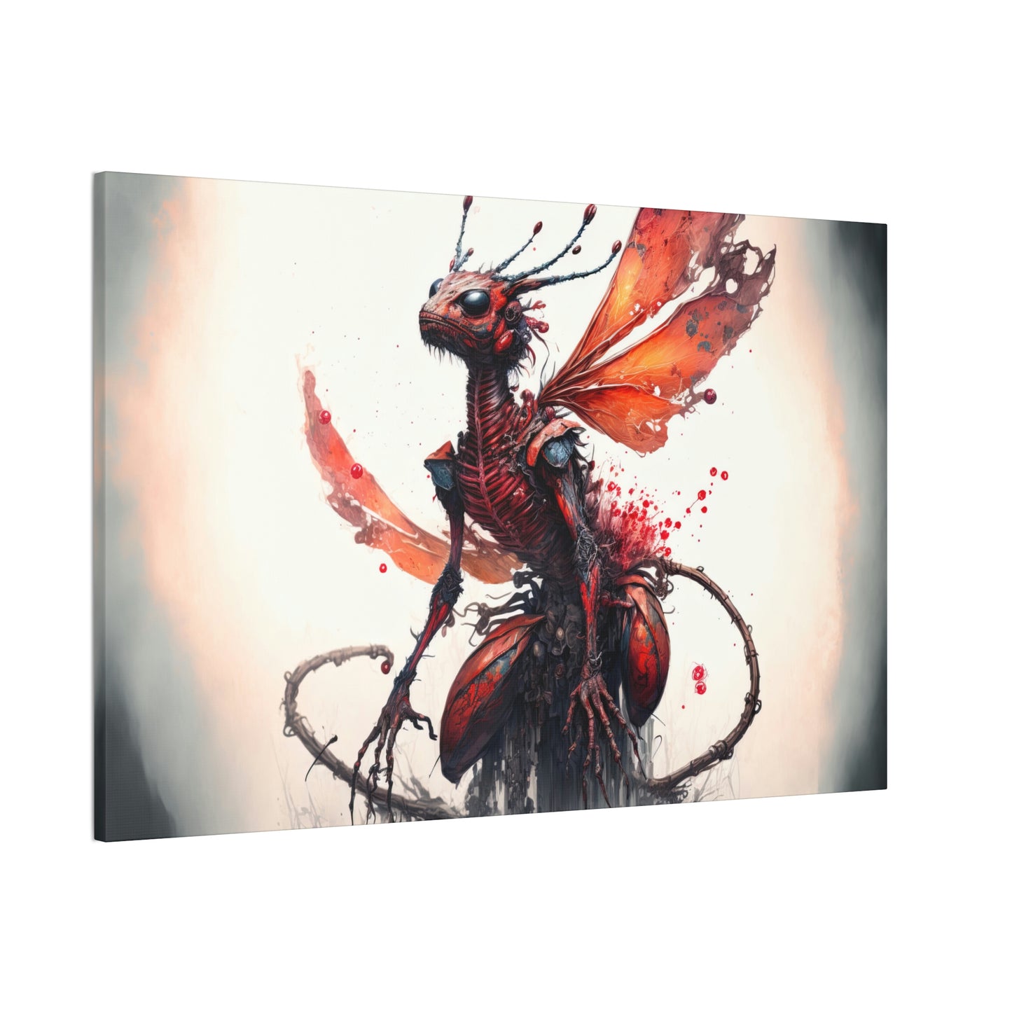 "Dragon Spryte Casualty" Canvas Stretched, 0.75" - Print