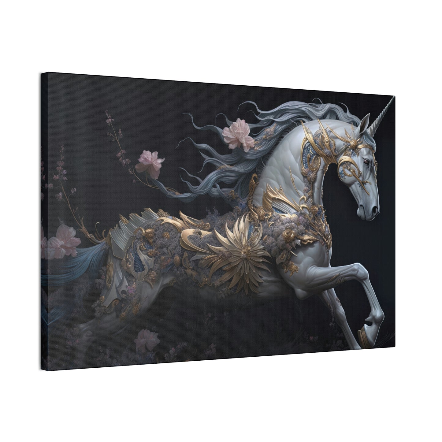 "Unicorn Dreams" Canvas Stretched, 0.75" - Print